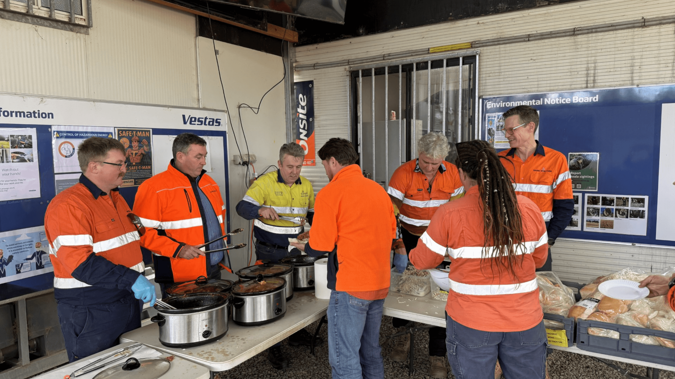 CEO’s Safety BBQ A reminder to be safe on the worksite