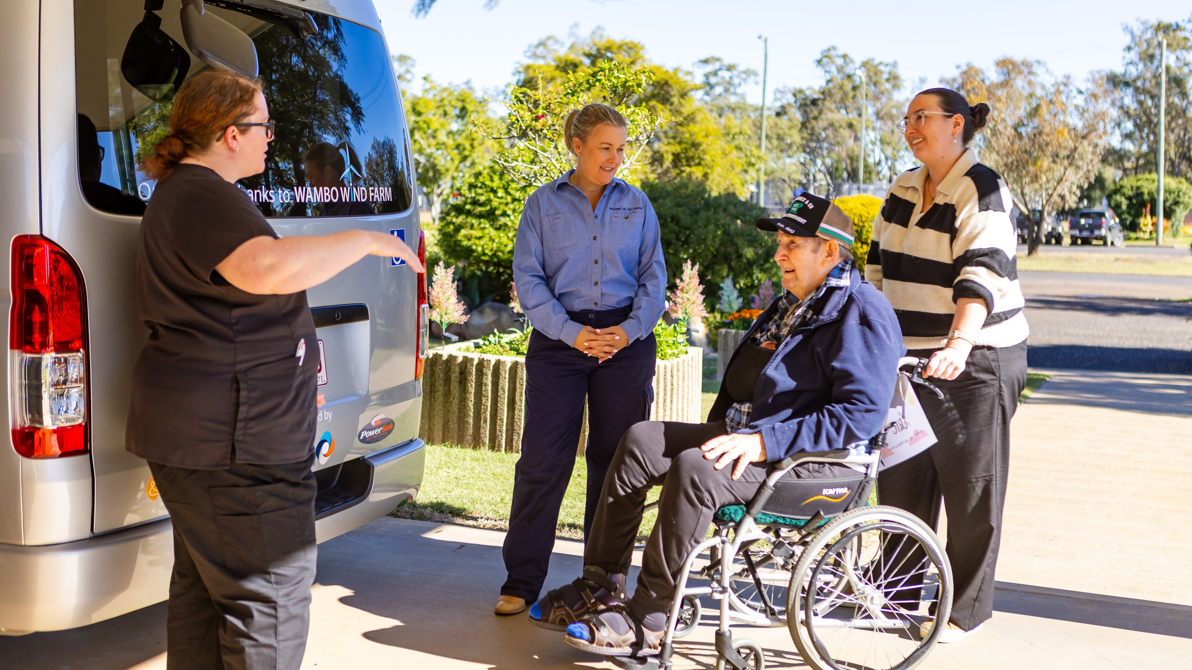 Retirement village bus